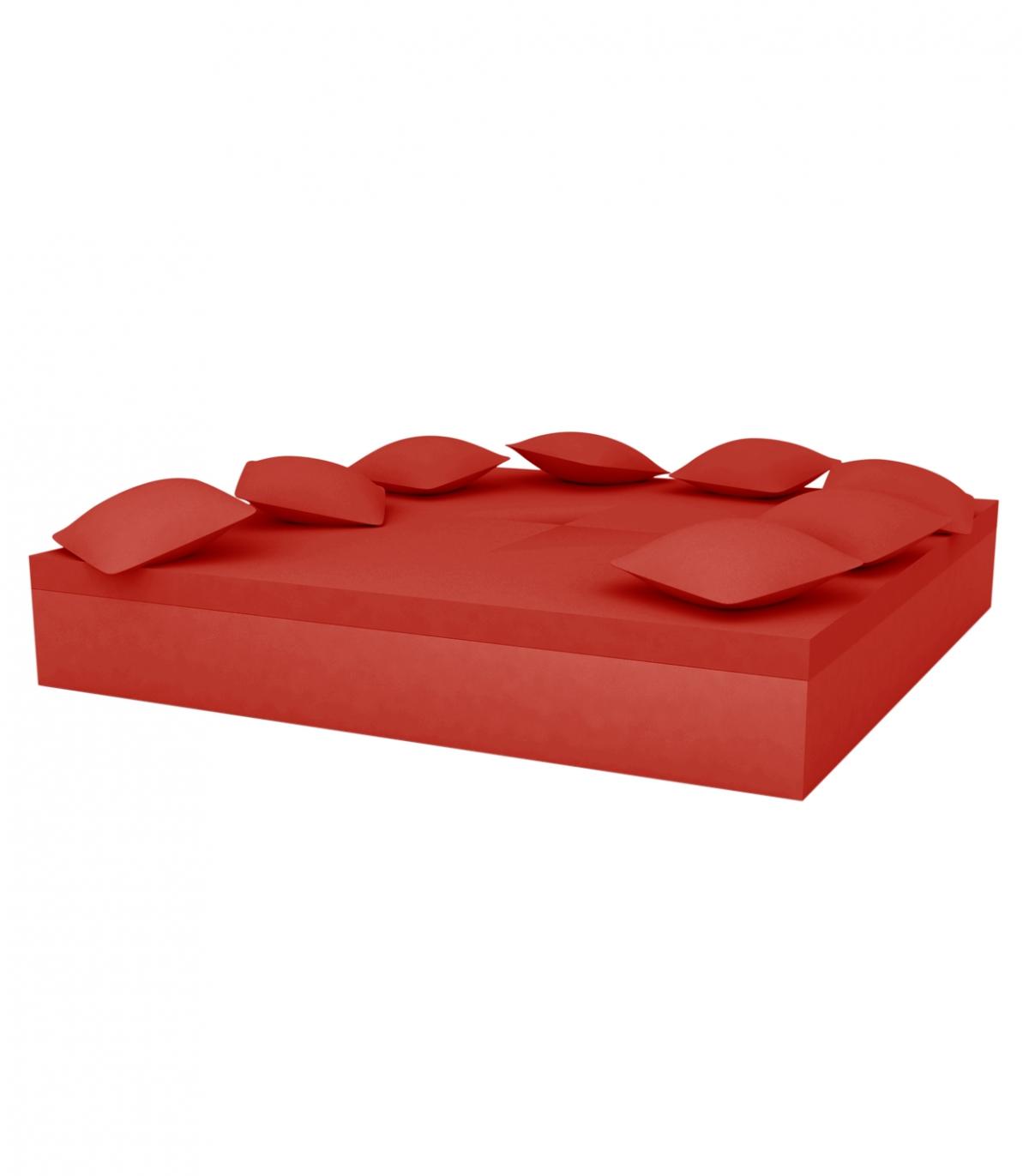 088246 Кровать Chill с 8 подушками 50x50 cm Vondom Jut - Вид №9