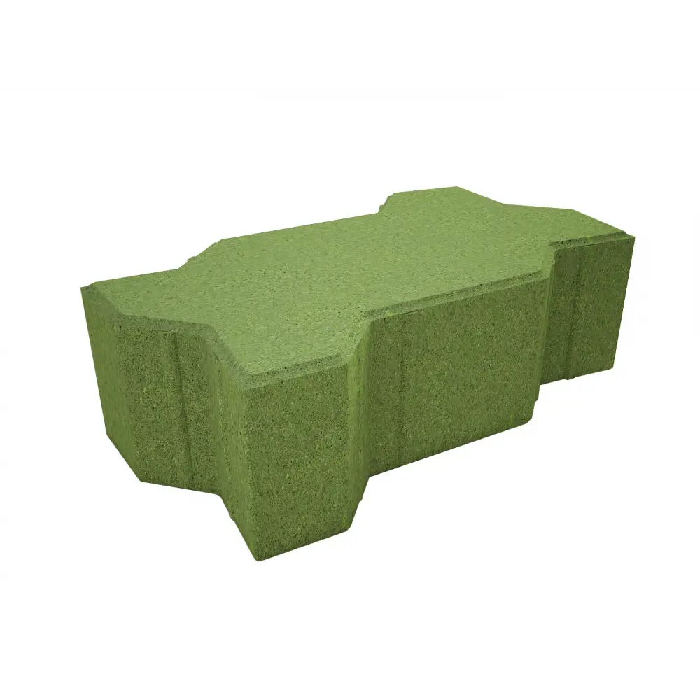 Плитка тротуарная Сигма 220x110x70 мм цвет зеленый 85263239 STLM-2128562 Santreyd 
