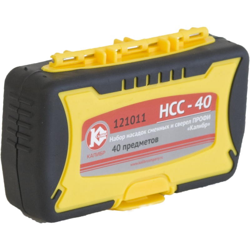 51952 Калибр Набор насадок сменных и сверел Профи НСС-40  - Вид №4