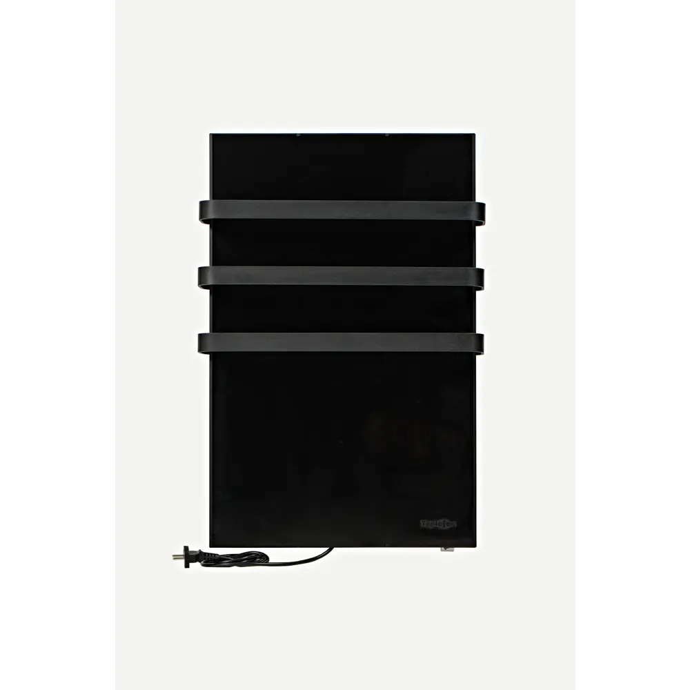 Теплофон Электрический полотенцесушитель с ИК-панелью черный 84180749 STLM-0046990