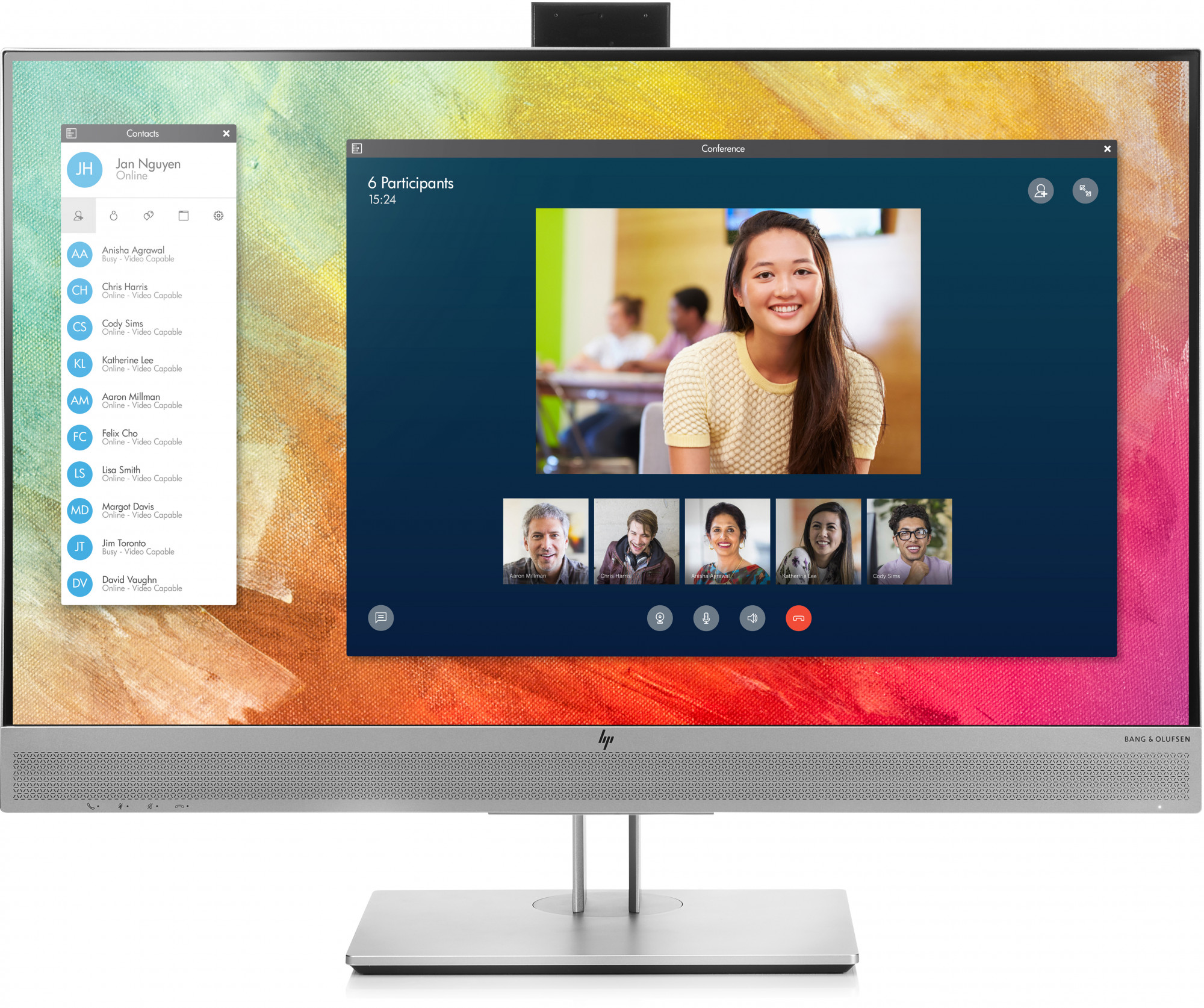1FH51AA#ABB elitedisplay e273m monitor 27" ips micro edge, led backlit 178 / 178 250 nits 1920 x 1080 1000:1 dp hdmi usb3.0*2 usb c webcam 720p 3-3-0 HP HP EliteDisplay Santreyd 