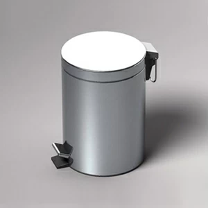 Sonia Ведро мусорное с педалью металлическое 5 л Commercial Items Хром