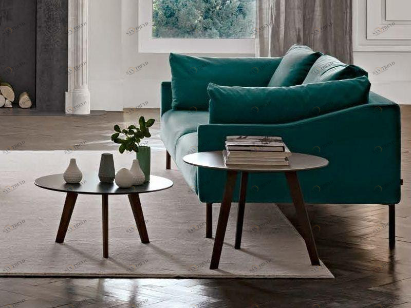 JESSE Круглый журнальный столик из мдф для гостиной sun-id-1505745