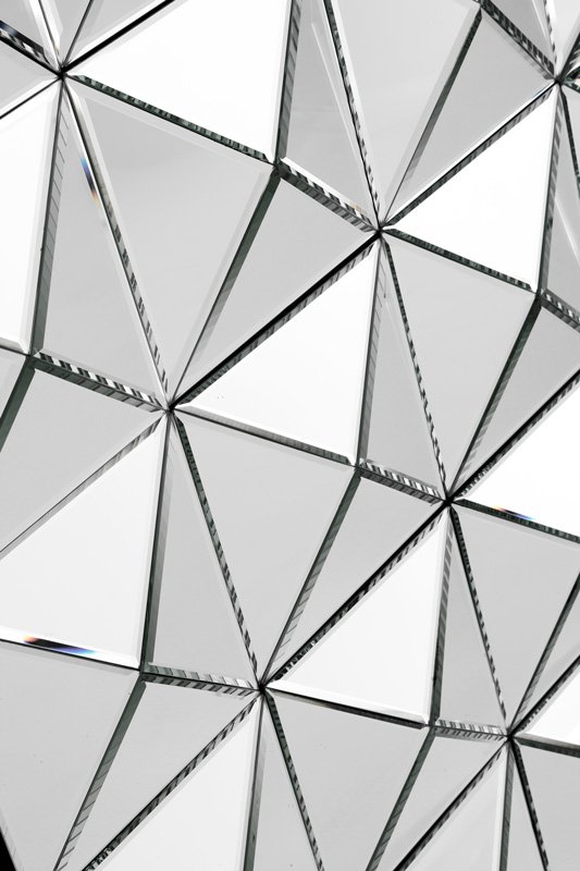 Зеркало прямоугольное с рельефной поверхностью Conran от Eichholtz EICHHOLTZ ДИЗАЙНЕРСКИЕ 247144 Зеркальный  - Вид №1