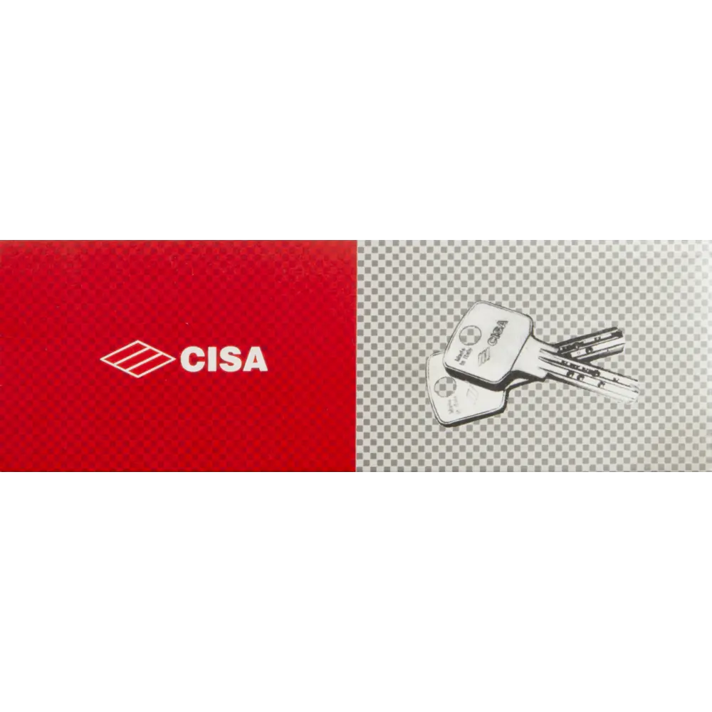 Цилиндр Cisa Astral ОА312-19.12, 30x10x40 мм, ключ/шток, цвет никель, без вертушки STLM-2058739 - Вид №3