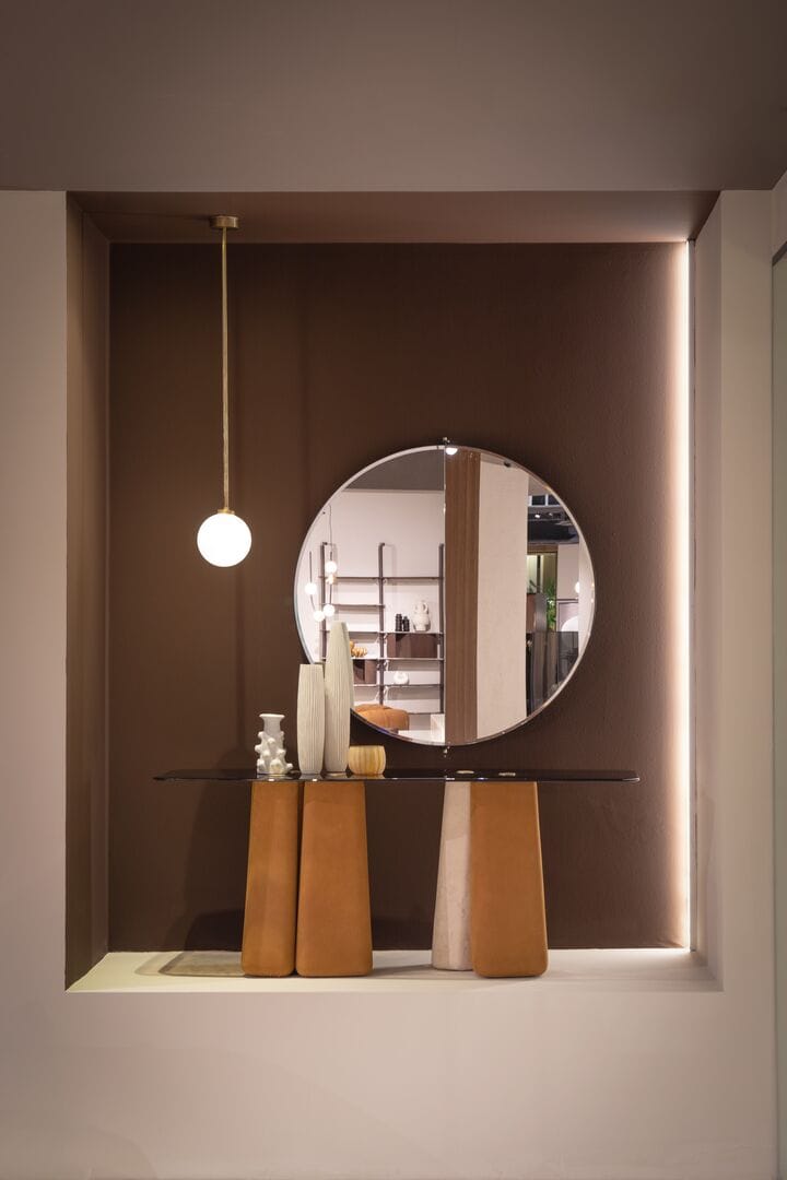 Стеклянная прямоугольная консоль Baxter Fany ARCH-00045471 - Вид №4