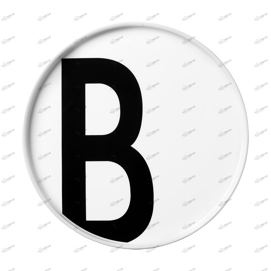 Фарфоровая тарелка B Design Letters 10201500B