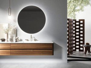 Подвесной умывальник Cristalplant® с ящиками