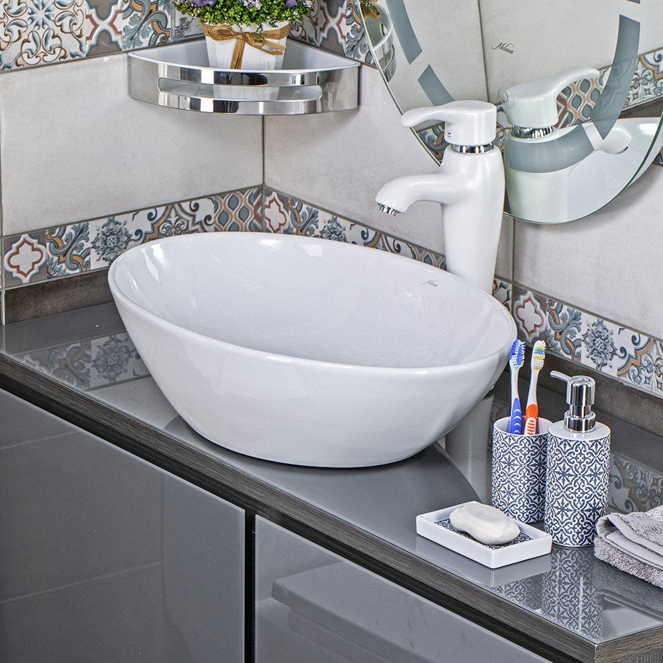 Накладная раковина melana mln-320361 320361-805 - Вид №4