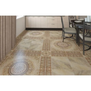 Вставка угловая «Тенерифе» 14х14 см цвет бежевый