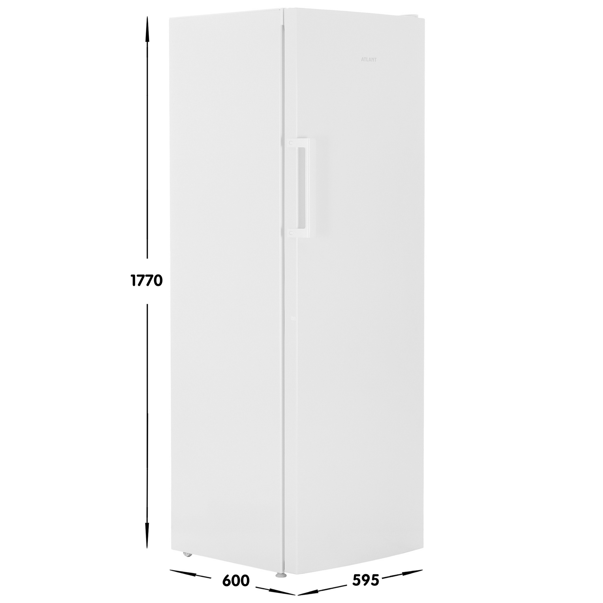9031712 Холодильник без морозильника   ATLANT Х-1601-100 белый STDN-0018149 - Вид №6