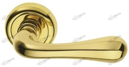 Pasini Ручка из латуни на розетке  1331 