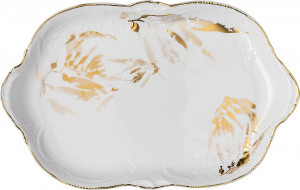 10660746 Rosenthal Блюдо овальное Rosenthal Мидас 33см, фарфор Фарфор
