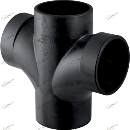 GEBERIT 310.102.14.1 Крестовина со смещенным впуском Geberit Silent-db20 88,5° 