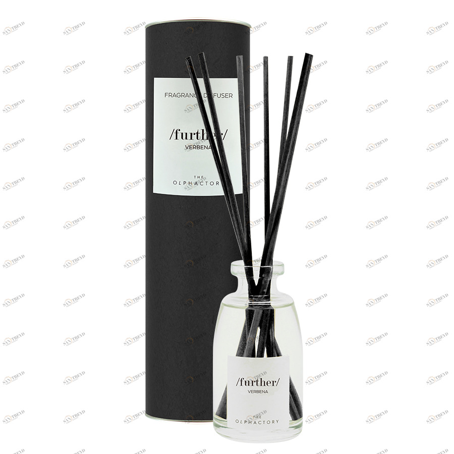 Диффузор ароматический The Olphactory Further Black "Вербена" 100 мл AMBIENTAIR  00-3895025 Черный 