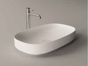 Керамическая овальная столешница