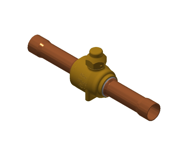 Danfoss GBC — Запорные шаровые краны GBC 12s Кран шаровой 009L7032  - Вид №9