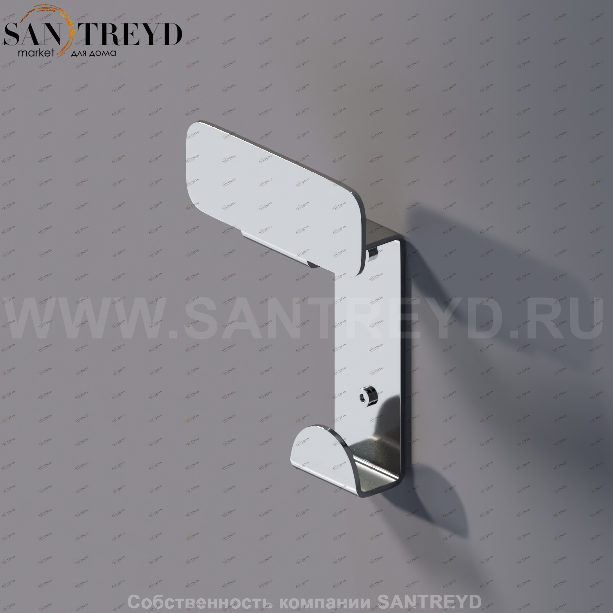 Agape MACH 2 Крючок для одежды хромированный AMC20936A