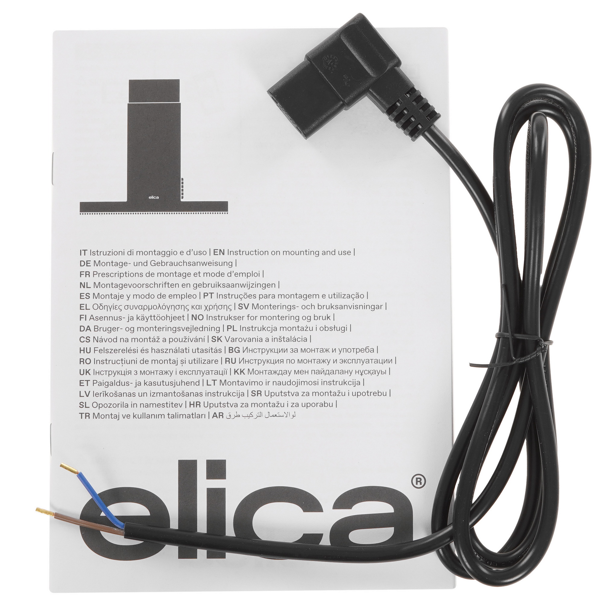 9226641 Вытяжка полновстраиваемая Elica ERA BL/A/72 черный STDN-0071373 - Вид №8