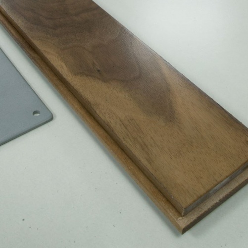 Штучный паркет Magestik floor Лак Орех американский Натур (Гладкая) 350х70 мм MGK Magestic floor 2600500079 - Вид №3