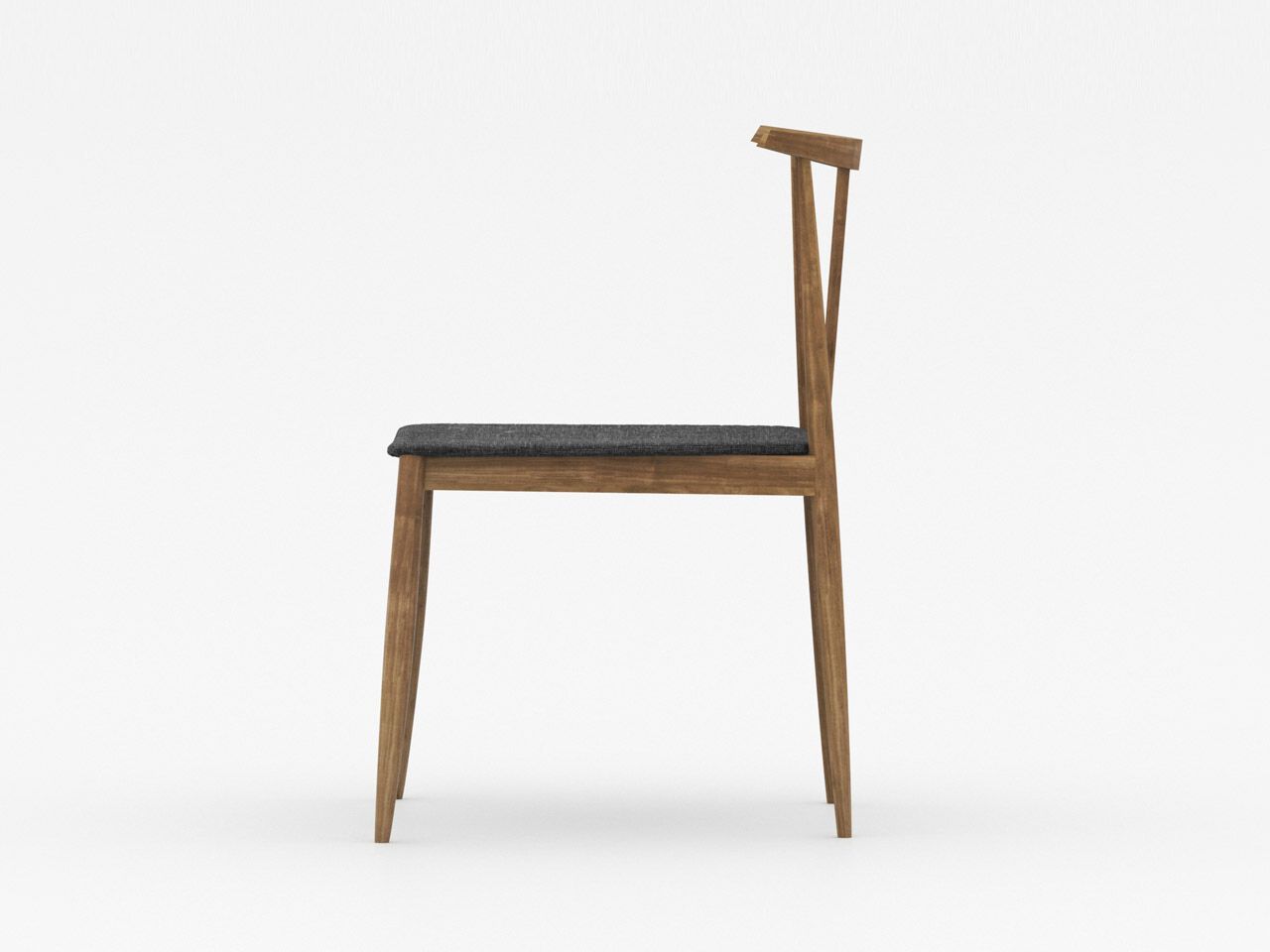 Стул из массива дерева с мягким сиденьем Air Division ARCH-00129585 - Вид №4