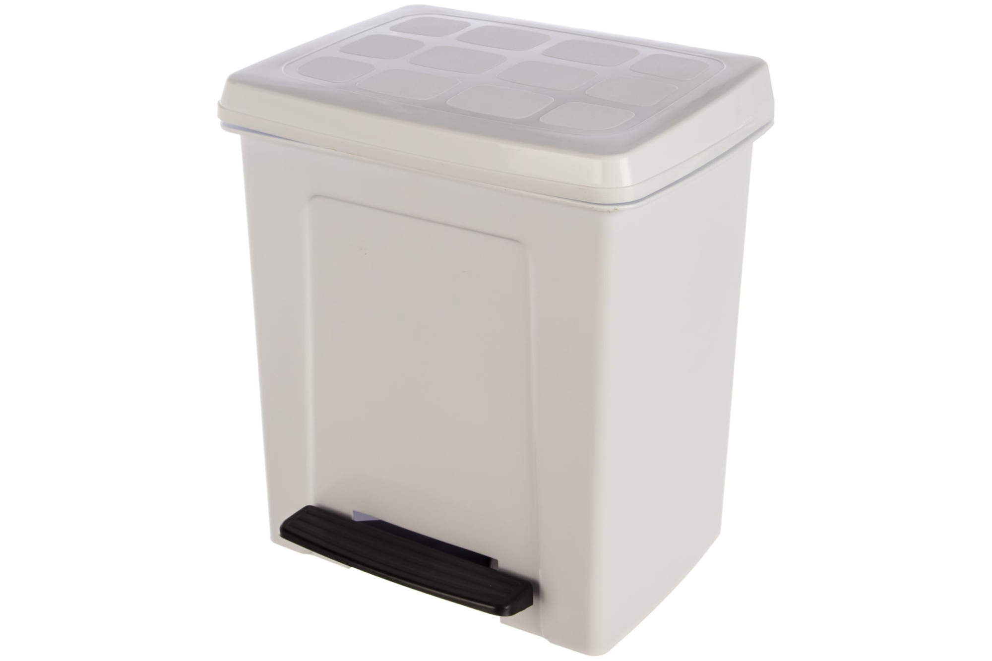 15695099 Контейнер для мусора белый 8 л 14025 Nofer Santreyd 