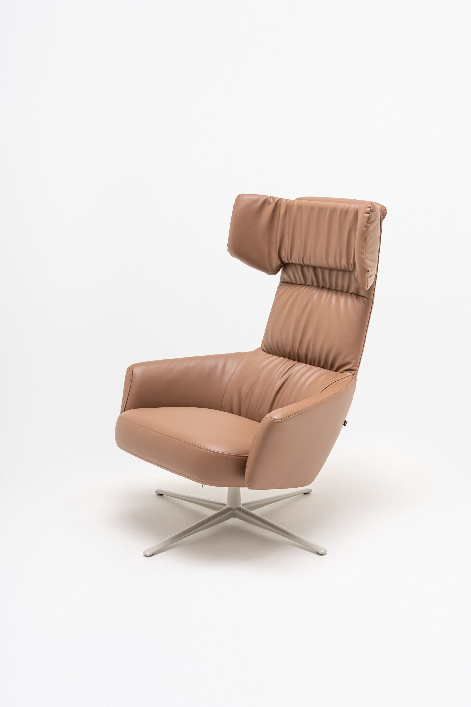 Кожаное кресло с откидывающейся спинкой MDD TORO ARCH-00084639 - Вид №1