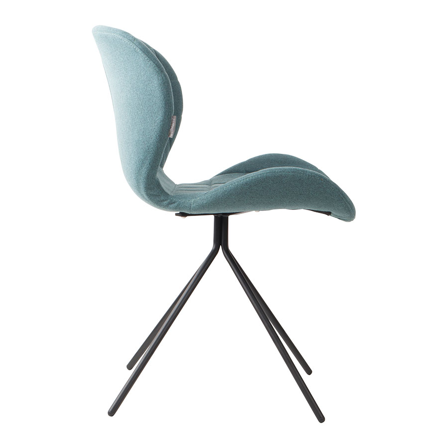 Стул OMG синий Zuiver 1100173 - Вид №1