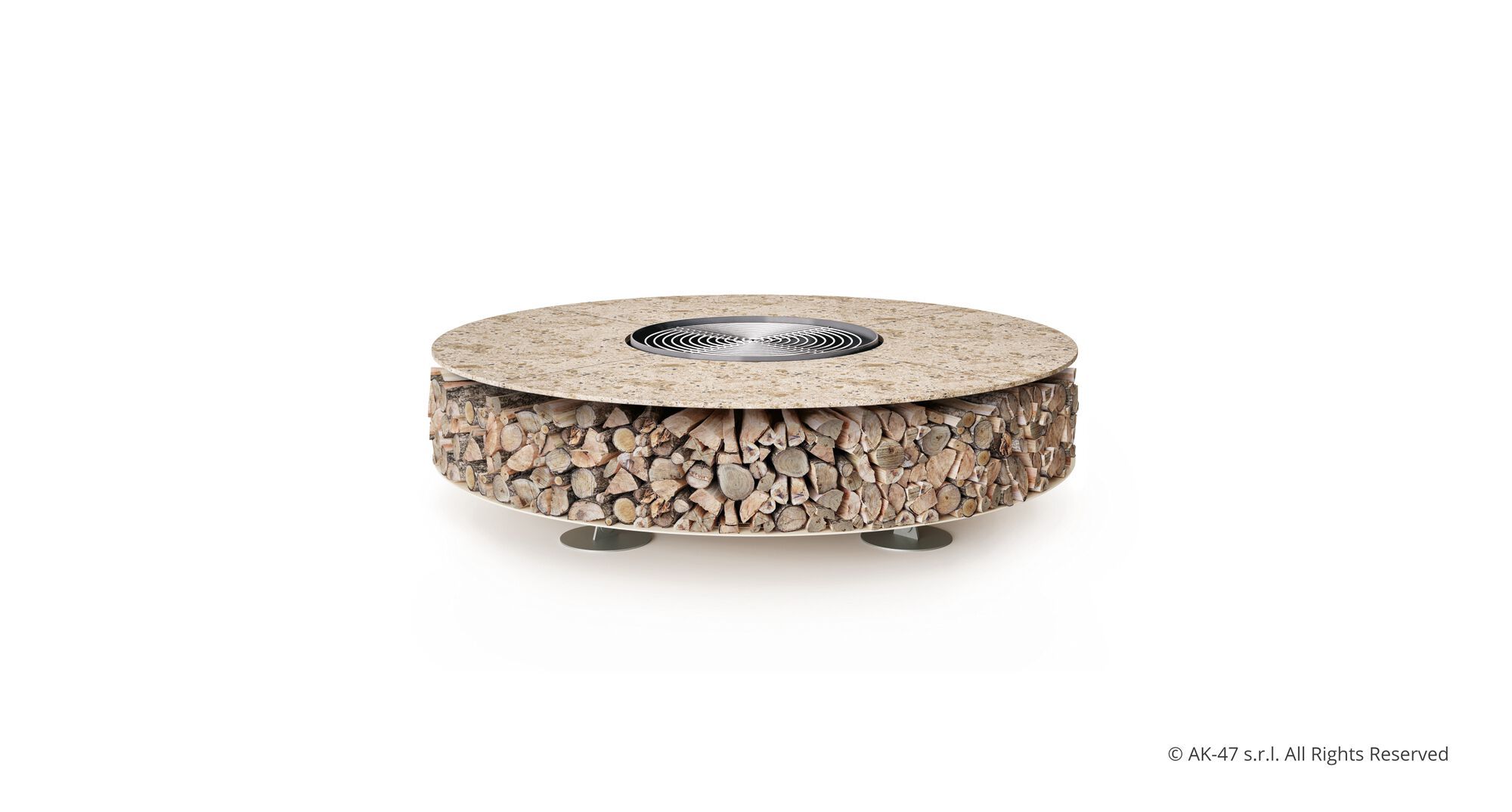 Жаровня с керамогранитным верхом Ak47 Design ZERO KERAMIK ARCH-00035806 - Вид №2