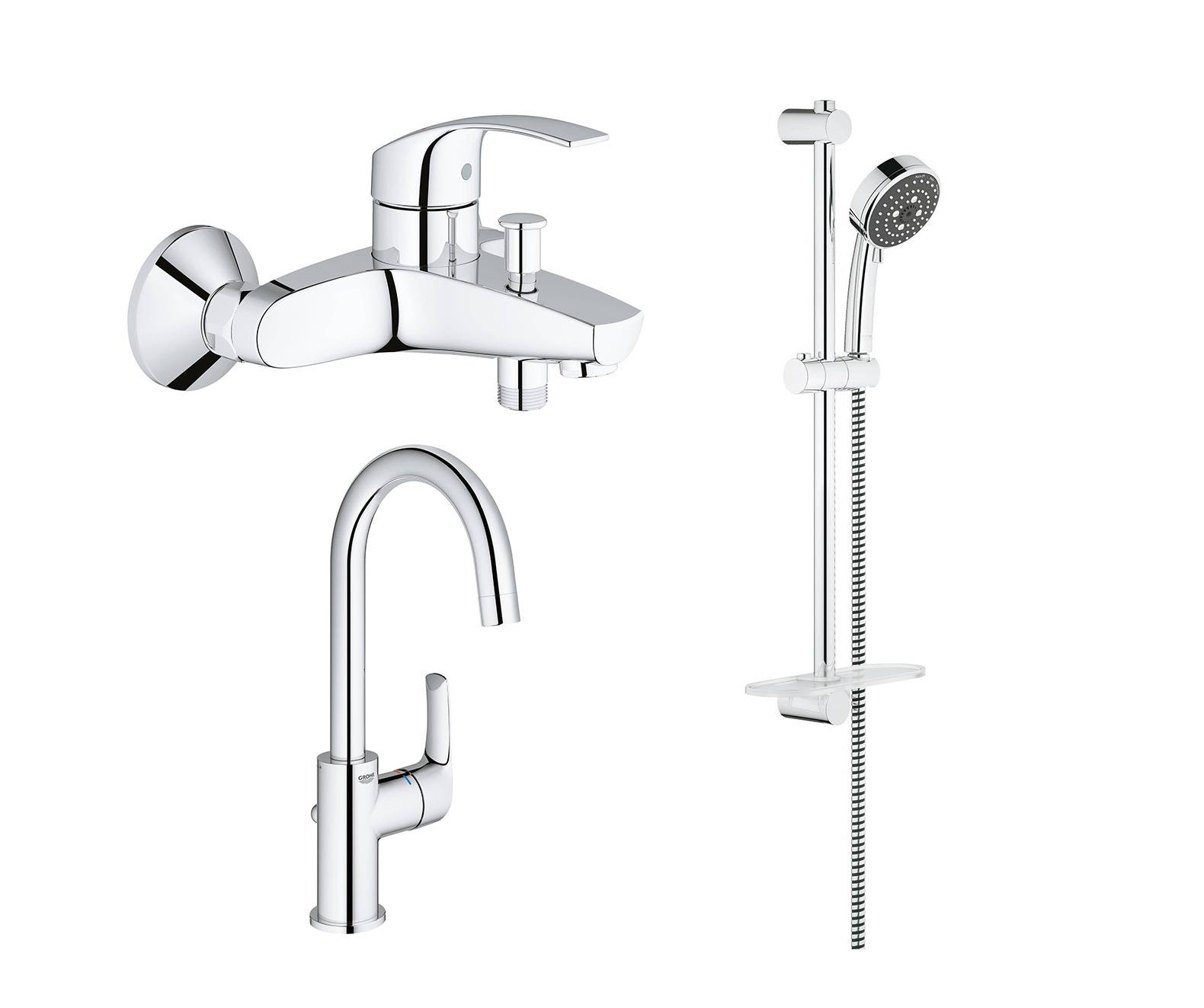 Готовый комплект для ванной комнаты GROHE Eurosmart New (NB0050)