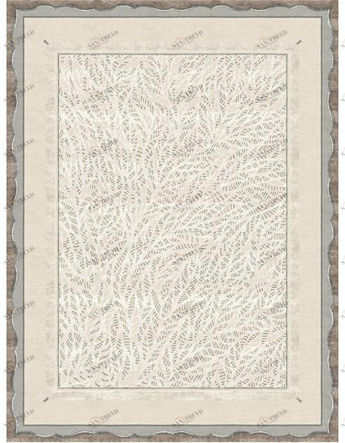 Tapis Rouge Прямоугольный коврик ручной работы Dentelle Tr1359