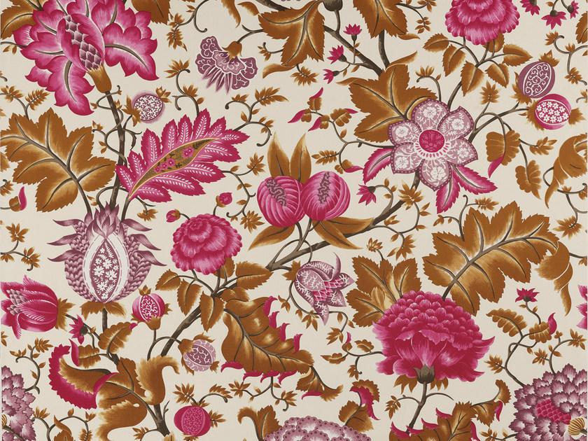 Набивная хлопковая ткань с цветочными мотивами Stampati Santreyd sun-id-1475377 - Вид №1