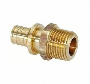 REHAU Муфта надвижная НР 25х1/2" RAUTITAN RX бронза