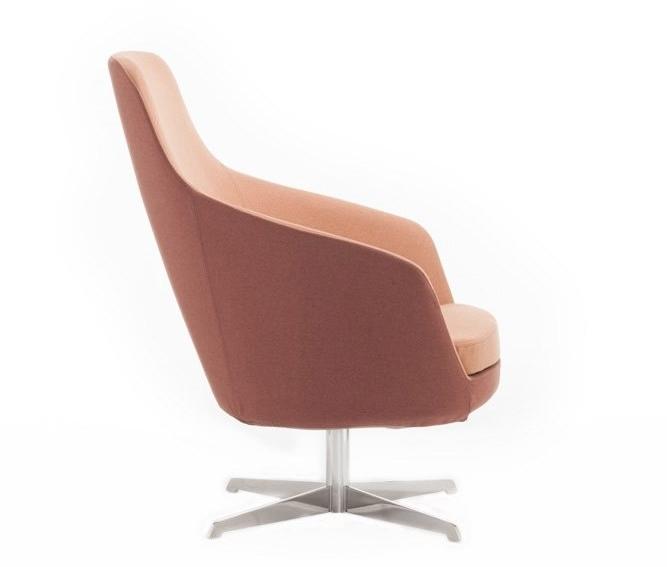 Albaplus Кресло поворотное на четыре спицы с высокой спинкой Folha 2018/083/ita - Вид №2