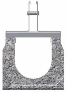 GRIDIRON GRIGLIATI Оцинкованная крышка с боковой прорезью Vibro-base