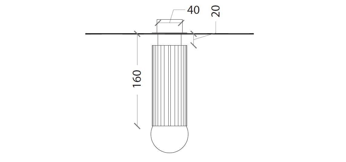 Латунный светодиодный потолочный светильник LUCE TU Lustrin ARCH-00096262 - Вид №3