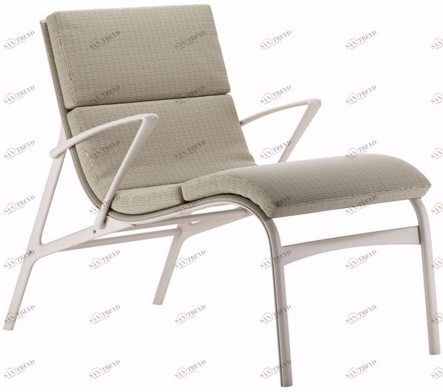 Alias Кресло из ткани с подлокотниками Frame sun-id-1358521