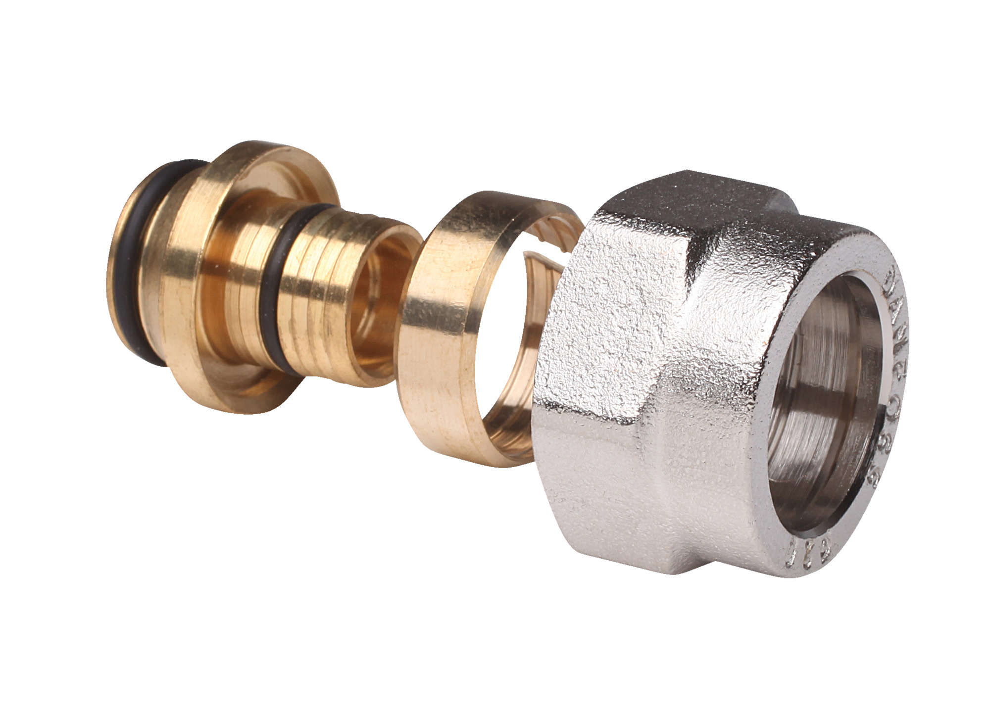 Danfoss Фитинги для полимерных труб (PEX) Уплотн. фитинги PEX 14х2 G1/2'' нар 013G4144  - Вид №27