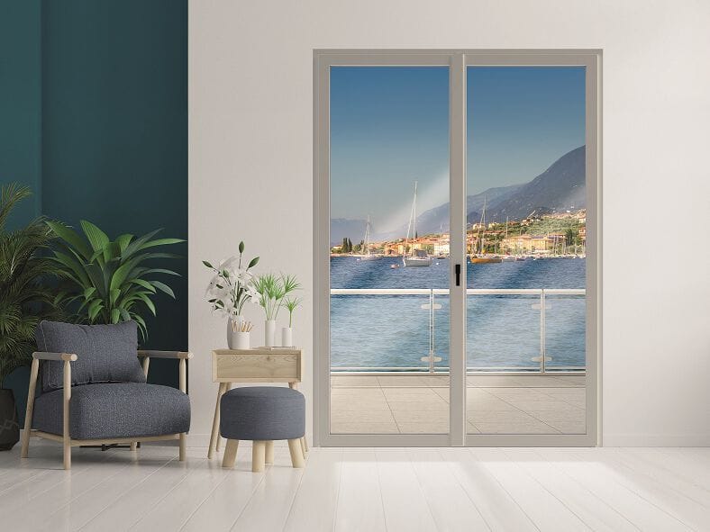 ПВХ створки тепловой резки окна ALPHACAN ALPHA EXTREME MODULARE ARCH-00037394 - Вид №1