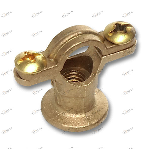 1482612 SANHA 4826C хомут, латунь,  12 мм 