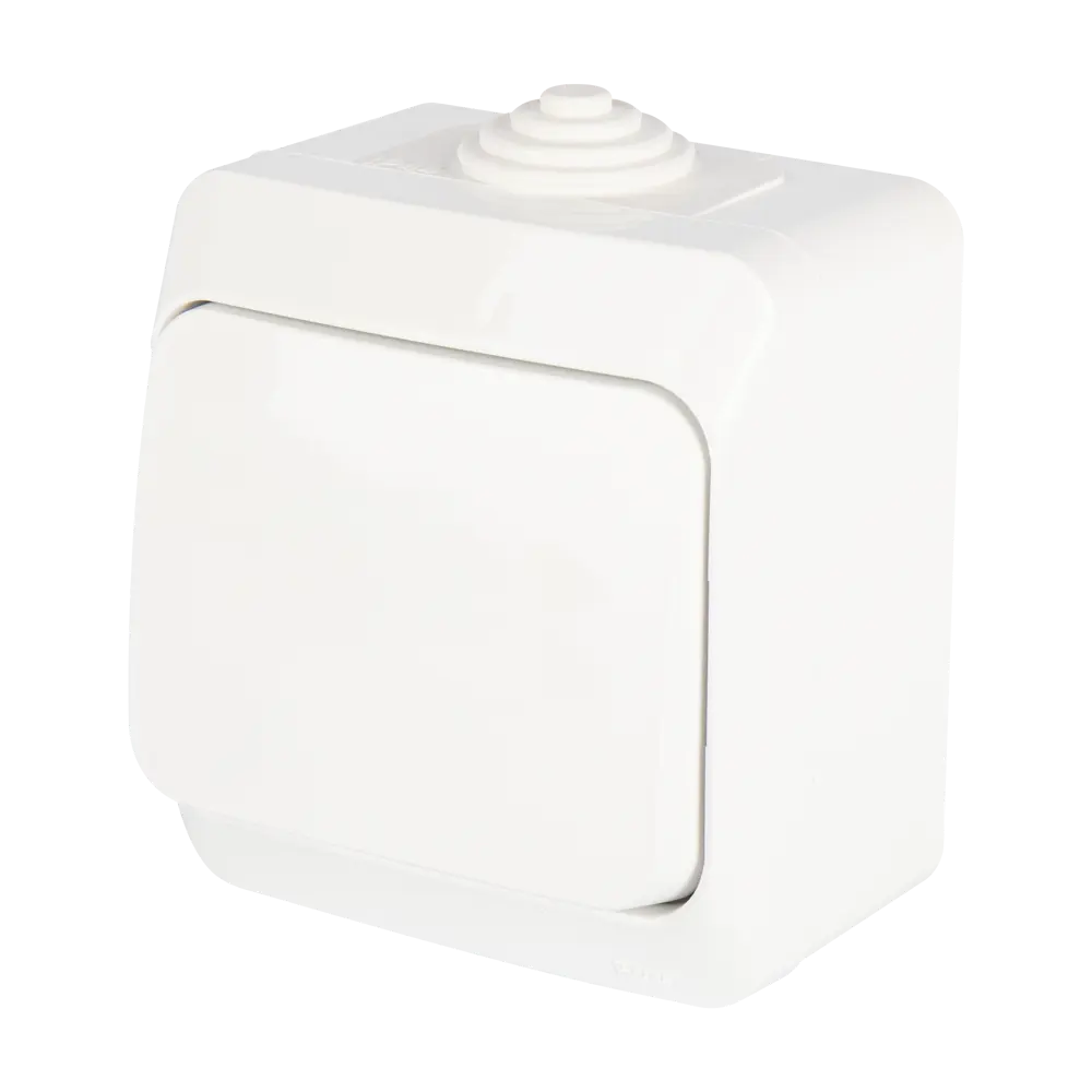 Влагозащищенный выключатель SYSTEME ELECTRIC Этюд с одной клавишей 12513313 STLM-1109778 - Вид №1