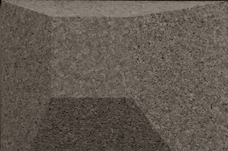 313 312 042 Пробковая 3D-плитка для стен Douro Smoke GRANORTE 3DForms - Вид №1