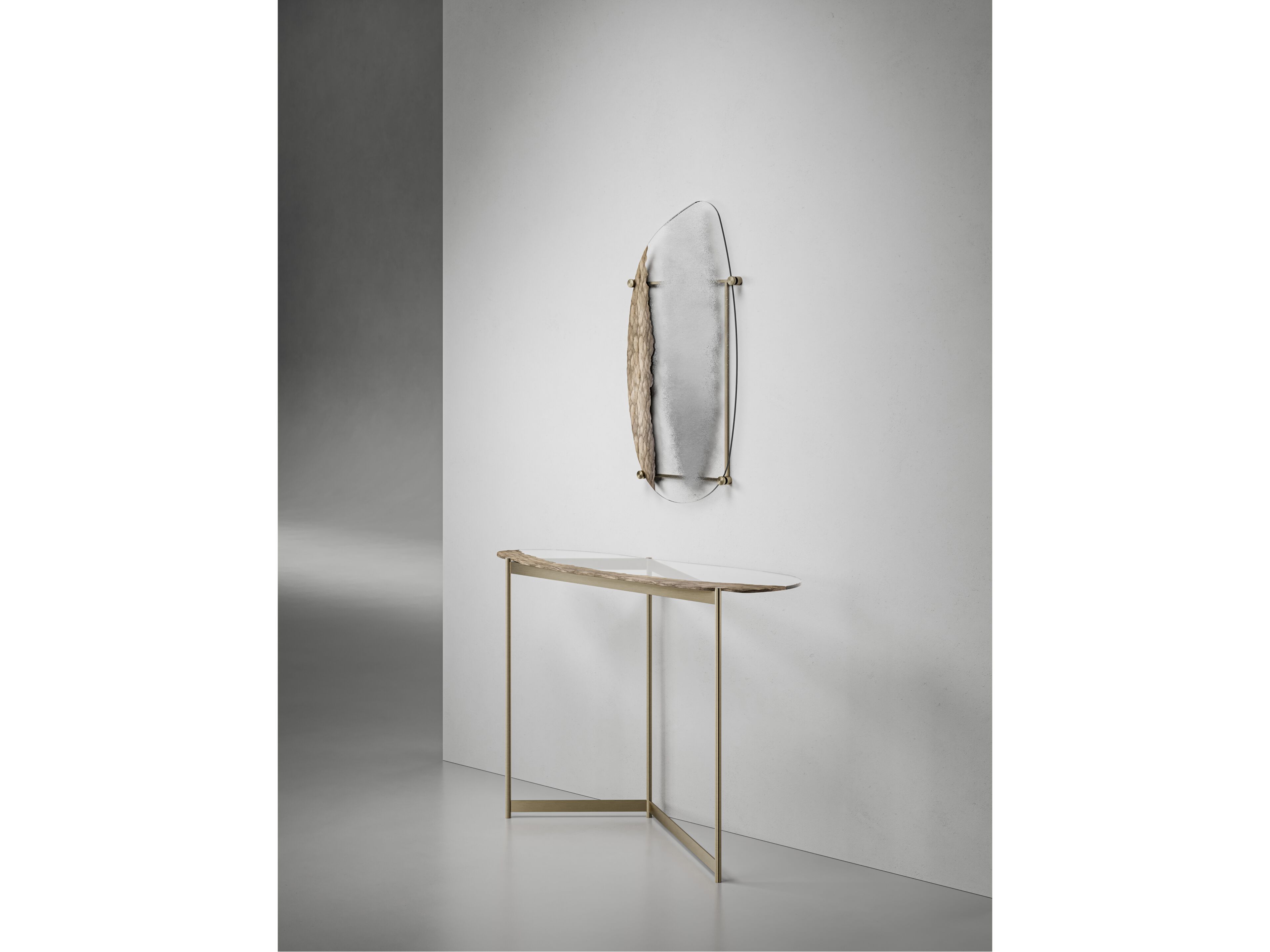 Стеклянная консоль ARTE VENEZIANA итальянские пейзажи ARCH-00054764 - Вид №3