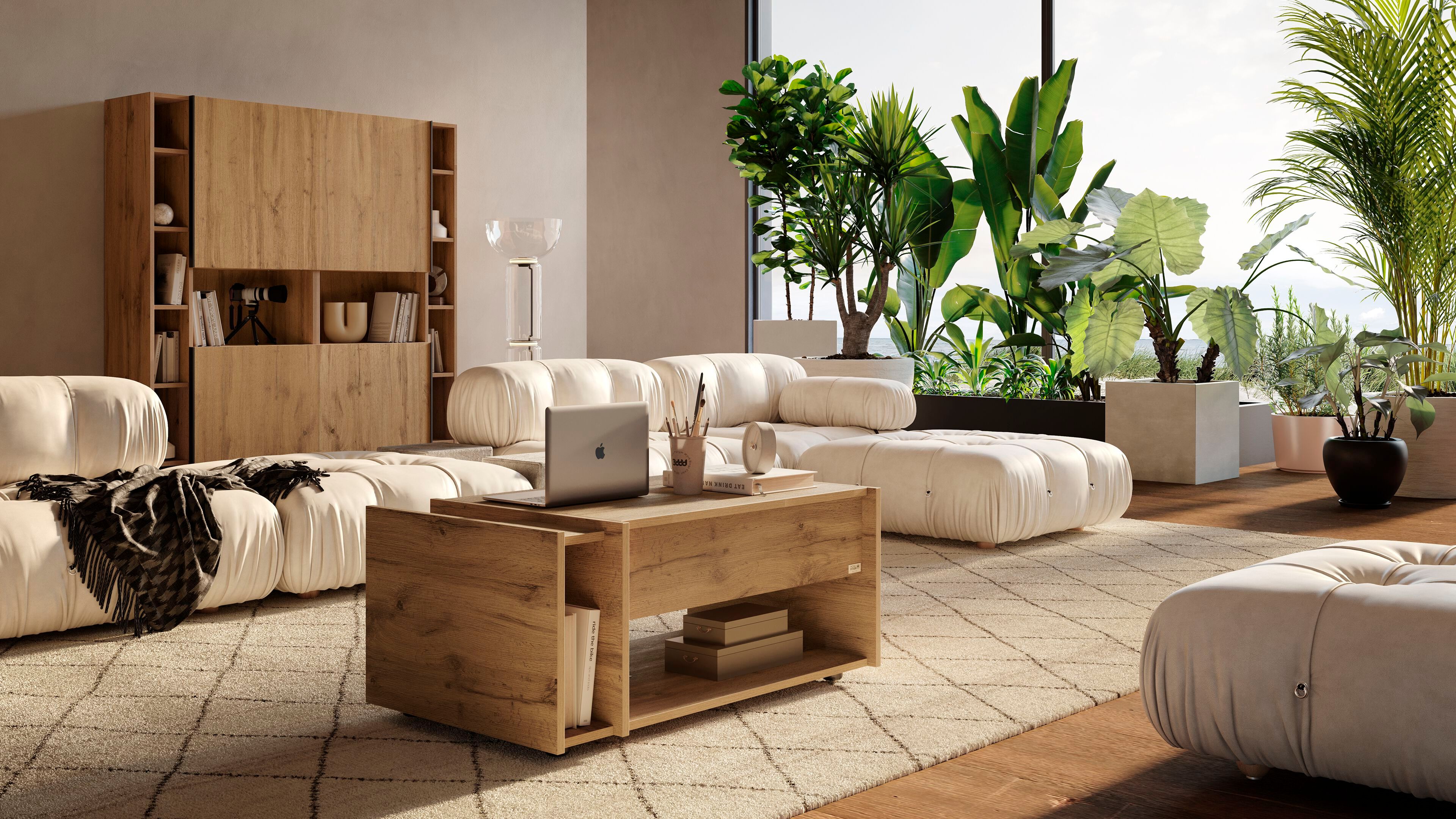 Журнальный столик в гостиной с отделением для хранения Mobili Fiver ROMINA ARCH-00094583 - Вид №8