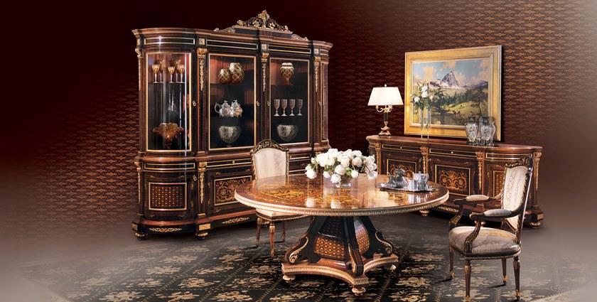 Bellotti Ezio Круглый деревянный стол 1070 1073  - Вид №1