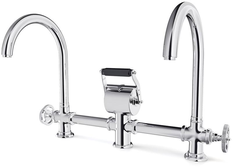 Officine Gullo Профессиональный кухонный смеситель из латуни для столешницы sun-id-1381600 - Вид №2