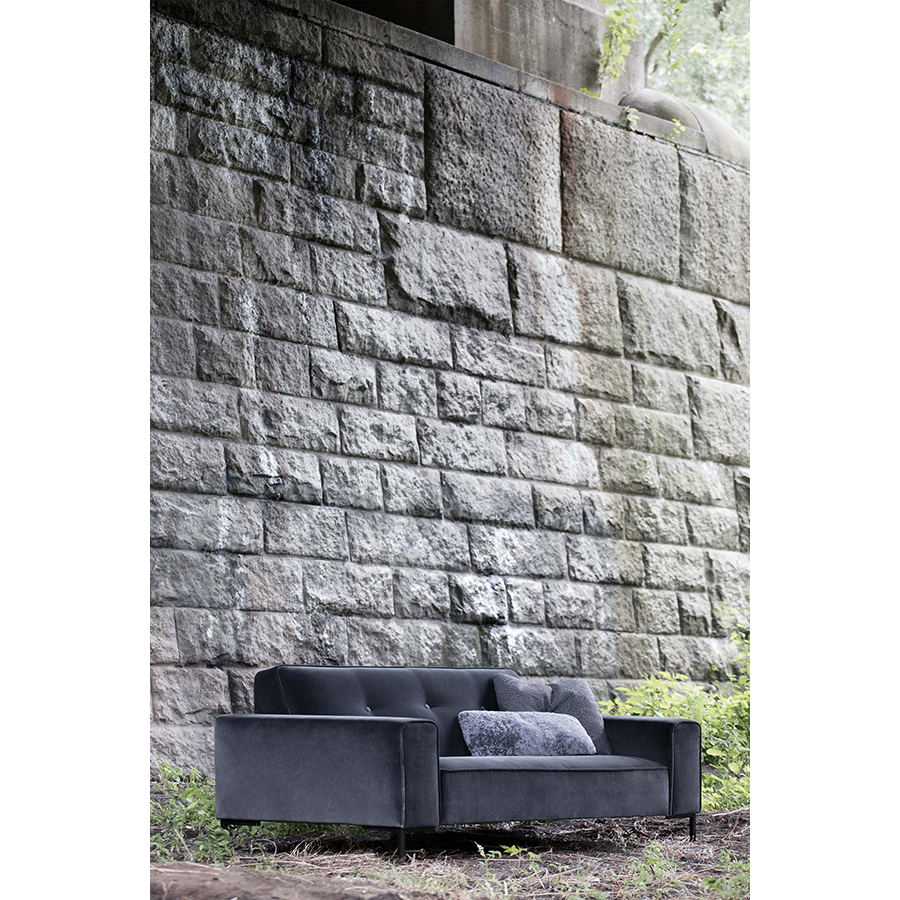 Диван Ville, двухместный, светло-серый Sits S1715 - Вид №4