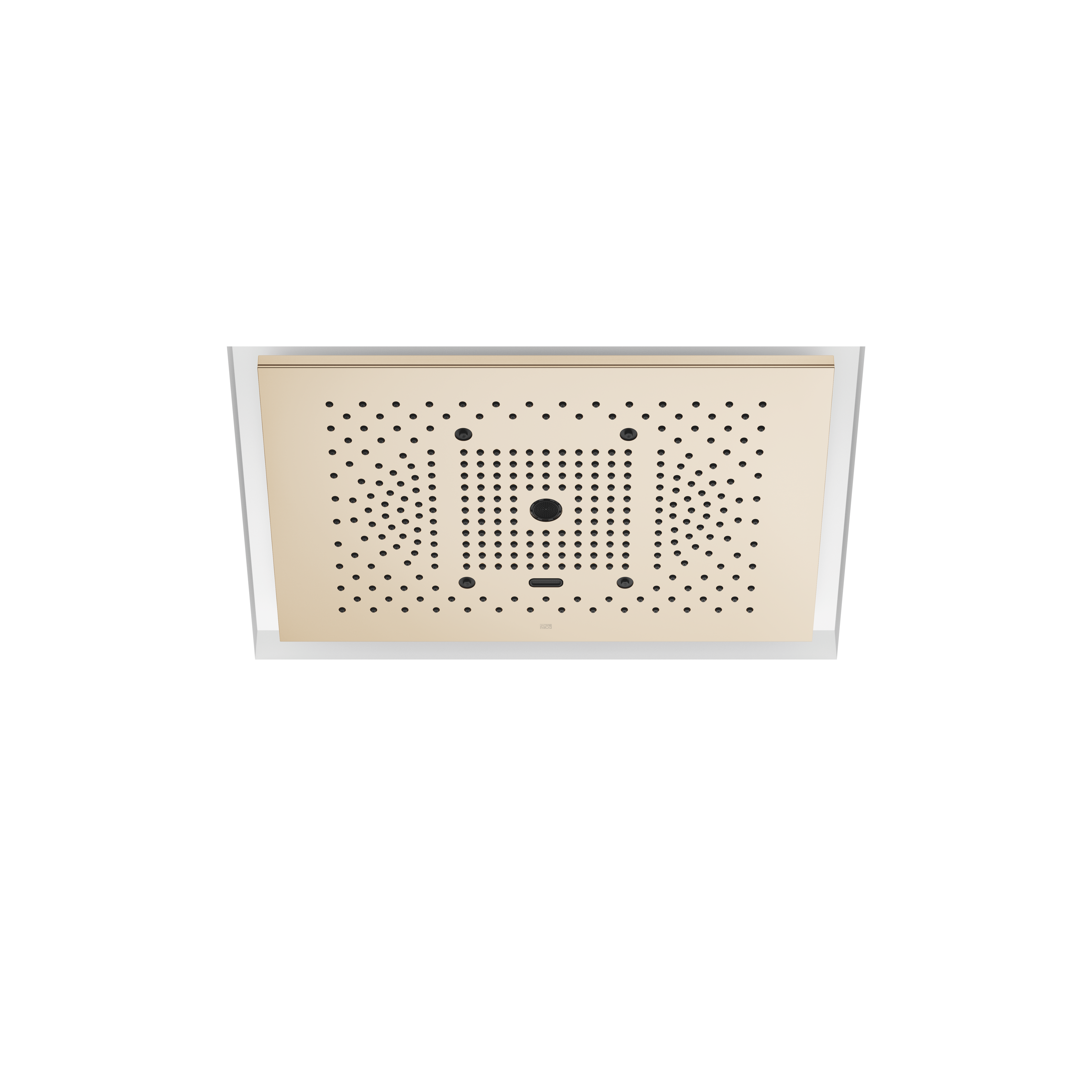 SERENITY SKY+ Дождевая панель для встраиваемого потолка – Матовое шампанское (22-каратное золото) DornBracht 41780979-46