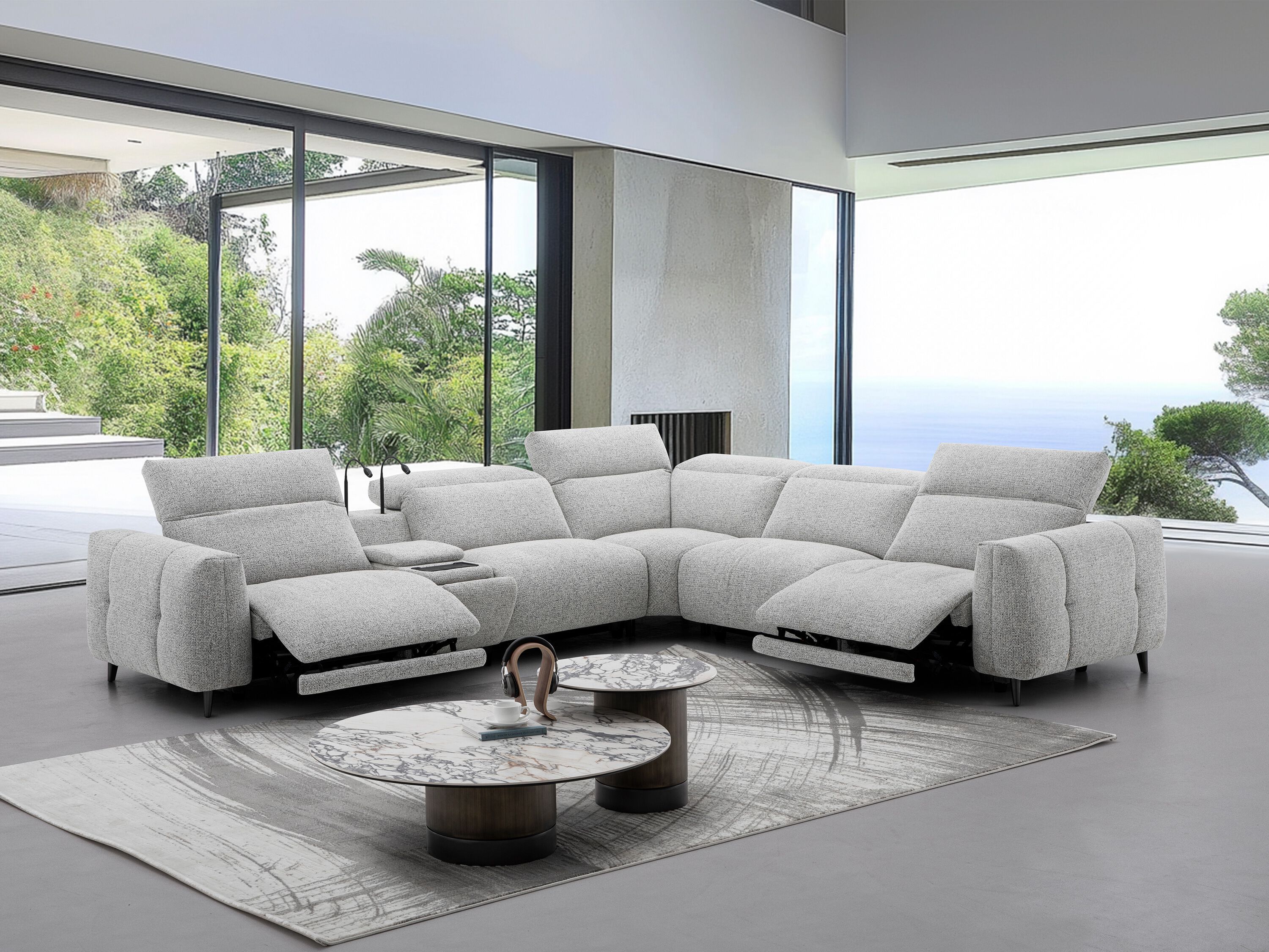 Тканевый диван с электроприводом CAMPO DE' FIORI 5379 ARCH-00065122 - Вид №1