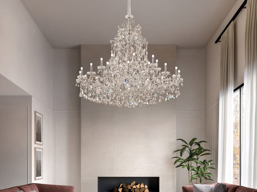 Подвесной светильник с кристаллами Masiero Aqaba ARCH-00153079